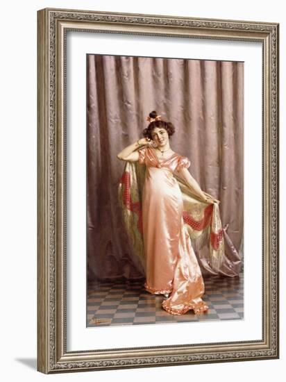 The Debutante-Vittorio Reggianini-Framed Giclee Print