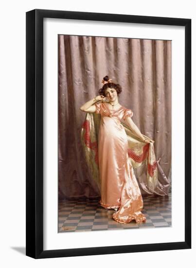 The Debutante-Vittorio Reggianini-Framed Giclee Print
