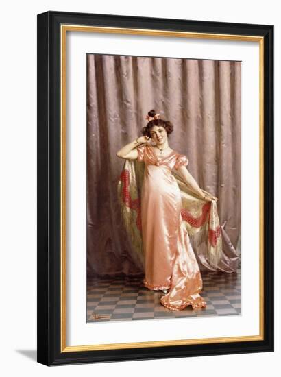 The Debutante-Vittorio Reggianini-Framed Giclee Print