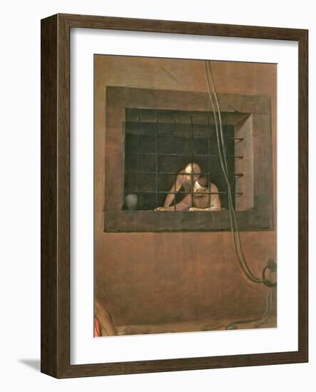 The Decapitation of St. John the Baptist, 1608-Michelangelo Merisi da Caravaggio-Framed Giclee Print