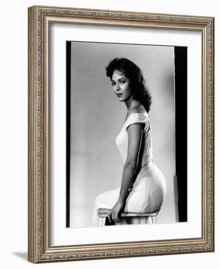 The Decks Ran Red, Dorothy Dandridge, 1958-null-Framed Photo