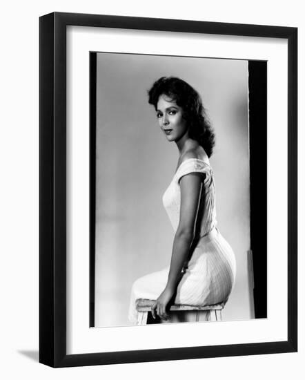 The Decks Ran Red, Dorothy Dandridge, 1958-null-Framed Photo