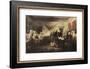 The Declaration of Independence-John Trumbull-Framed Art Print
