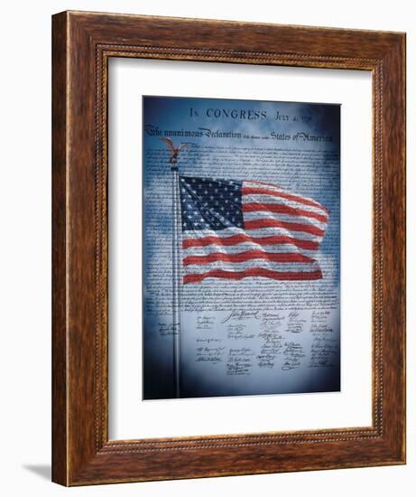 The Declaration of Independence-null-Framed Premium Giclee Print