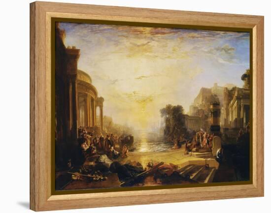 The Decline of the Carthaginian Empire...-J. M. W. Turner-Framed Premier Image Canvas