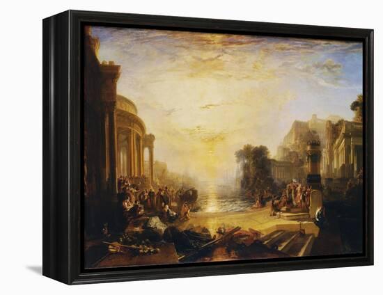 The Decline of the Carthaginian Empire...-J. M. W. Turner-Framed Premier Image Canvas