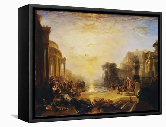 The Decline of the Carthaginian Empire...-J. M. W. Turner-Framed Premier Image Canvas
