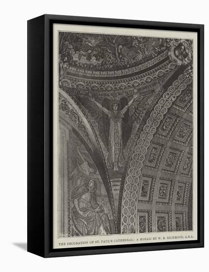 The Decoration of St Paul's Cathedral-null-Framed Premier Image Canvas