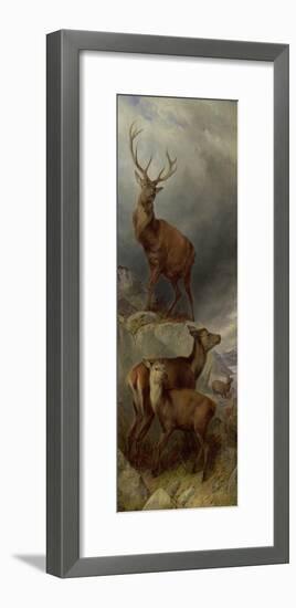The Deer Forest-Richard Ansdell-Framed Giclee Print