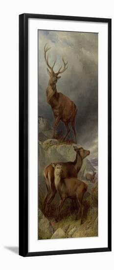 The Deer Forest-Richard Ansdell-Framed Giclee Print