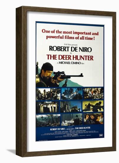 The Deer Hunter-null-Framed Art Print