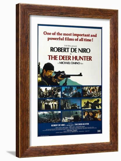 The Deer Hunter-null-Framed Art Print