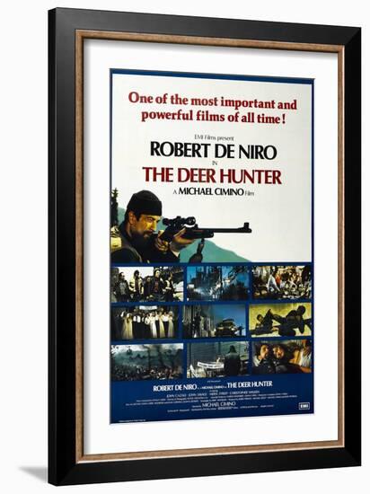 The Deer Hunter-null-Framed Art Print