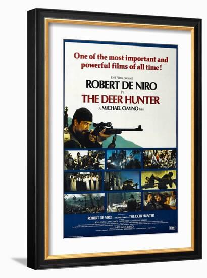 The Deer Hunter-null-Framed Art Print