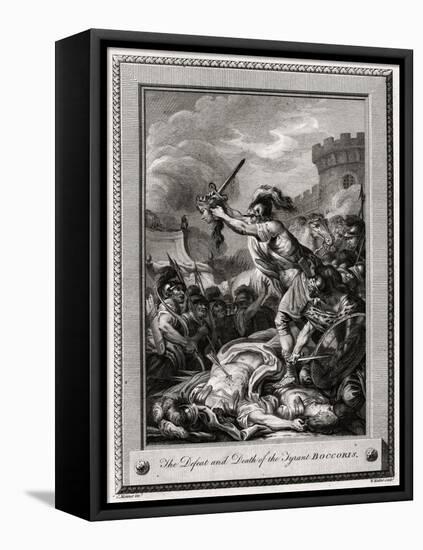 The Defeat and Death of the Tyrant Boccoris, 1774-W Walker-Framed Premier Image Canvas