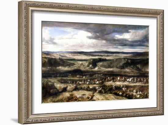 The Defeat of Cimbres, 1833-Alexandre Gabriel Decamps-Framed Giclee Print