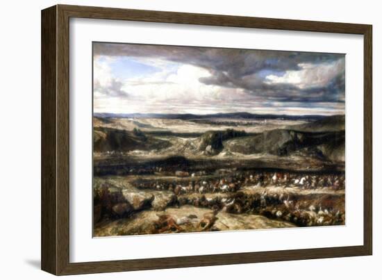 The Defeat of Cimbres, 1833-Alexandre Gabriel Decamps-Framed Giclee Print