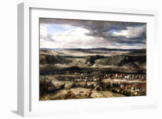 The Defeat of Cimbres, 1833-Alexandre Gabriel Decamps-Framed Giclee Print