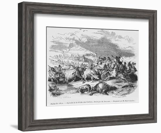 The Defeat of the Cimbri-Alexandre Gabriel Decamps-Framed Giclee Print