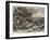 The Defence of Paris, Cattle and Sheep in the Bois De Boulogne-Arthur Hopkins-Framed Giclee Print