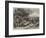 The Defence of Paris, Cattle and Sheep in the Bois De Boulogne-Arthur Hopkins-Framed Giclee Print