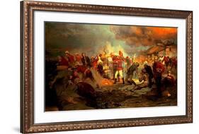 The Defence of Rorke's Drift-Lady Butler-Framed Art Print