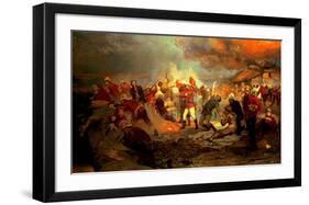 The Defence of Rorke's Drift-Lady Butler-Framed Art Print