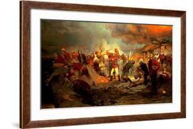 The Defence of Rorke's Drift-Lady Butler-Framed Art Print