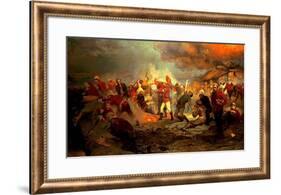 The Defence of Rorke's Drift-Lady Butler-Framed Art Print