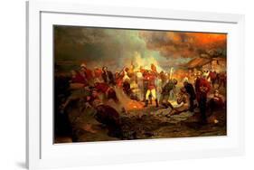 The Defence of Rorke's Drift-Lady Butler-Framed Art Print