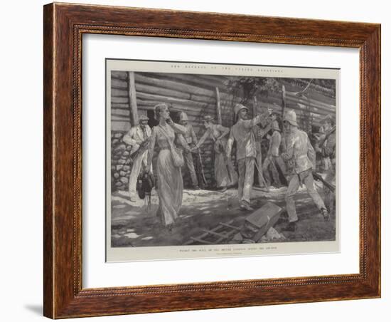 The Defence of the Peking Legations-Richard Caton Woodville II-Framed Giclee Print