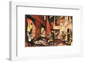 The Defense of Stalingrad During the Second World War-Dan Escott-Framed Giclee Print