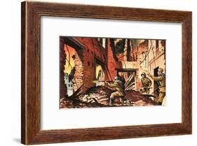 The Defense of Stalingrad During the Second World War-Dan Escott-Framed Giclee Print