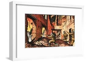 The Defense of Stalingrad During the Second World War-Dan Escott-Framed Giclee Print