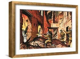 The Defense of Stalingrad During the Second World War-Dan Escott-Framed Giclee Print
