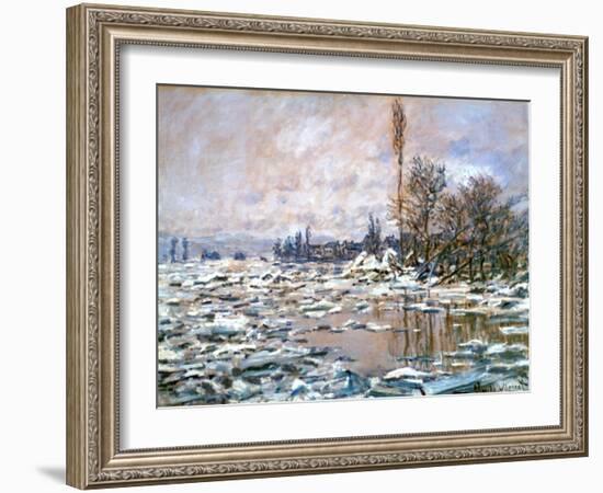 The Defrost, C Early 20th Century-Claude Monet-Framed Giclee Print