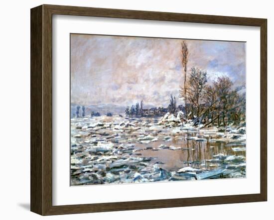 The Defrost, C Early 20th Century-Claude Monet-Framed Giclee Print