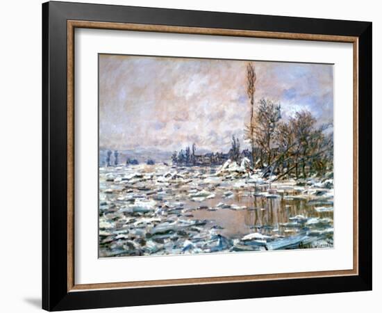 The Defrost, C Early 20th Century-Claude Monet-Framed Giclee Print