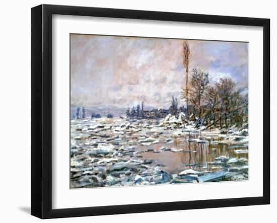 The Defrost, C Early 20th Century-Claude Monet-Framed Giclee Print