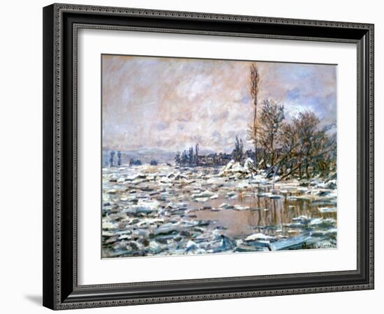 The Defrost, C Early 20th Century-Claude Monet-Framed Giclee Print