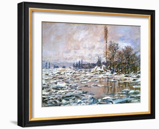 The Defrost, C Early 20th Century-Claude Monet-Framed Giclee Print