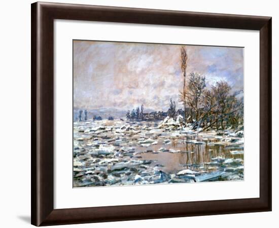 The Defrost, C Early 20th Century-Claude Monet-Framed Giclee Print