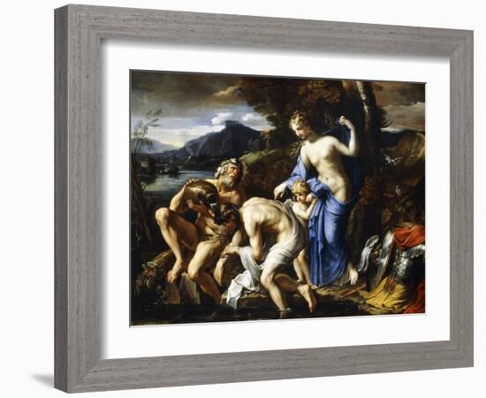 The Deification of Aeneas, 1642-1645-Francois Perrier-Framed Giclee Print