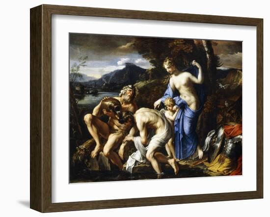 The Deification of Aeneas, 1642-1645-Francois Perrier-Framed Giclee Print