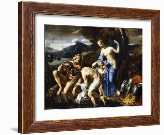 The Deification of Aeneas, 1642-1645-Francois Perrier-Framed Giclee Print