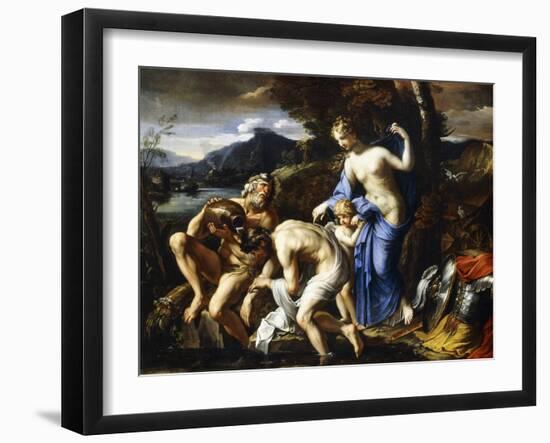 The Deification of Aeneas, 1642-1645-Francois Perrier-Framed Giclee Print