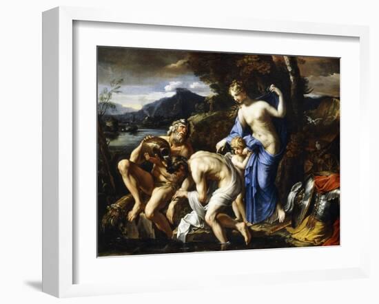 The Deification of Aeneas, 1642-1645-Francois Perrier-Framed Giclee Print