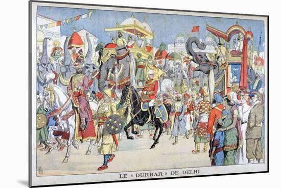 The Delhi Durbar, 1903-null-Mounted Giclee Print