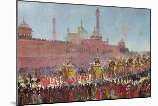 The Delhi Durbar, 1903-Roderick D. MacKenzie-Mounted Giclee Print