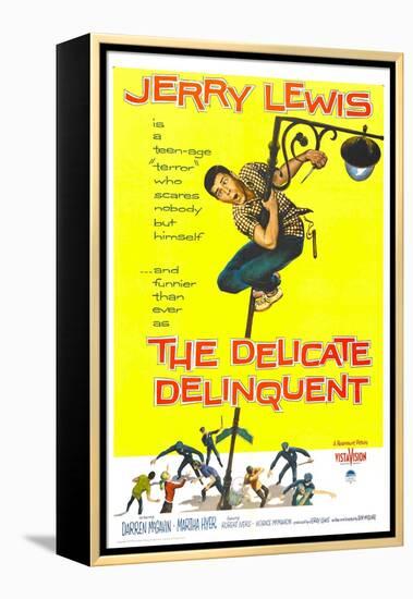 The Delicate Delinquent-null-Framed Stretched Canvas